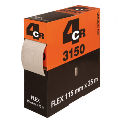 4CR 3150 FLEX - szivacsos csiszolópapír tekercs, 115 mm x 25 m, P800