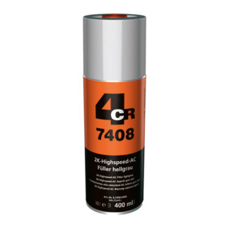 4CR 7408 2K Gyorsan száradó AC-Füller Spray - világosszürke