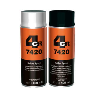 4CR 7420 Rallye Spray - fekete selyem-matt